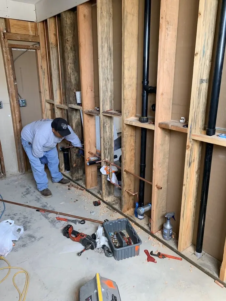 Commercial rough-in plumbing for Water Heater Replacement in Sayreville Junction